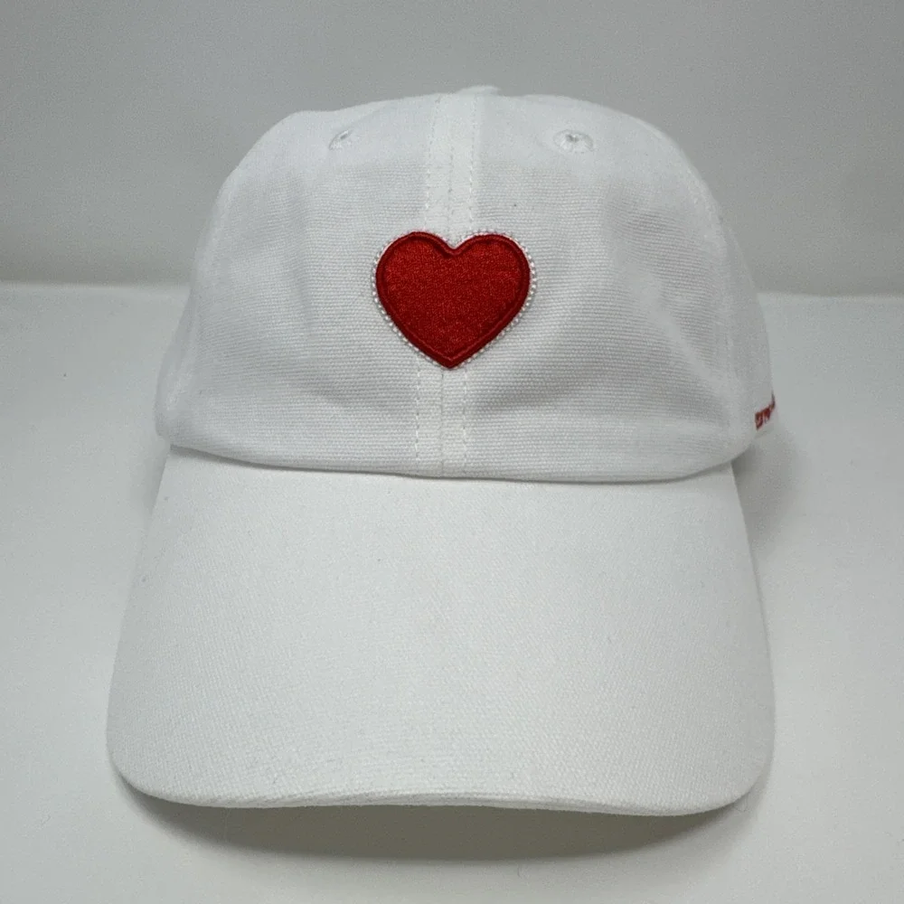 CJ Hendry Tonys Chocolonely White Hat Cap Strapback Valentines‎ Limited Edition